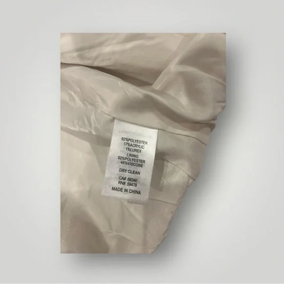 Joie Off-white Structured Teddy Jacket| Size M - Picture 6 of 9